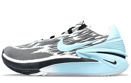 Баскетбольные кроссовки Air Zoom GT Cut 2 мужские с низким верхом черного/синего цвета Nike fj8914-100(team40-冰蓝海) | black