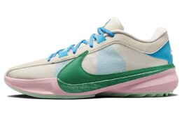 Кроссовки Nike Freak 5, белый/синий/зеленый dx4996-100 | 白蓝绿