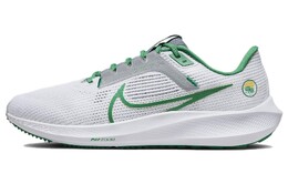 Кроссовки Nike Air Zoom Pegasus 40 'Norfolk State', белый dz5947-100 | white/flat white/sea green