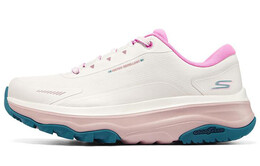 Кроссовки женские Max Cushioning Low-top розовые/белые/зеленые Skechers 128220-nat
