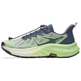 Кроссовки для бега Explore The Wilderness для мужчин с низким верхом Evergreen Green / Rock Lime / Dawn Orange Anta 912435505-5 | evergreen green / rock lime / dawn orange