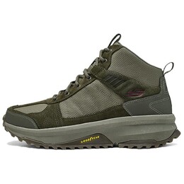 OUTDOOR Кроссовки мужские для походов средней высоты оливково-зеленые Skechers 237315-olv | olive green