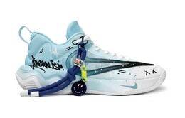 Баскетбольные кроссовки Giannis Immortality мужские с низким верхом белого цвета Nike dz7534-102(team87-蓝粉鸳鸯男款蓝粉) | ultra blue/fire orchid