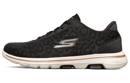 Кроссовки для бега Go Walk 5 женские с низким верхом, черные/белые Skechers 124029-bkgd