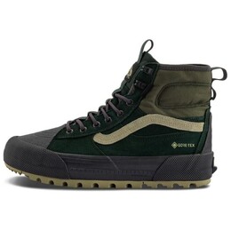 SK8 HI Кроссовки для походов и треккинга унисекс с высоким верхом, черный/зеленый Vans vn000cvszaa | black/green