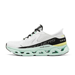 Кроссовки женские Slip Ins с низким верхом, белые/многоцветные Skechers 150510-wmlt | white/multicolor