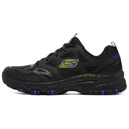 Кроссовки для бега Hillcrest мужские с низким верхом, черные/синие Skechers 237265-bkmt | black/blue