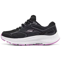 Кроссовки для бега WOMEN"S GO Series женские с низким верхом, черные/фиолетовые Skechers 128606-bkfs | black/purple