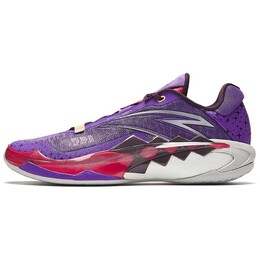 Баскетбольные кроссовки мужские с низким верхом Noya Purple/Changchun Red/Midnight Plum Color Anta 112431106-6 | noya purple/changchun red/midnight plum color