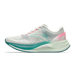 Кроссовки женские с низким верхом Sand Particle Grey / Cool Green / Sky Blue Anta 122435563-1 | sand particle gray / cool green / sky blue