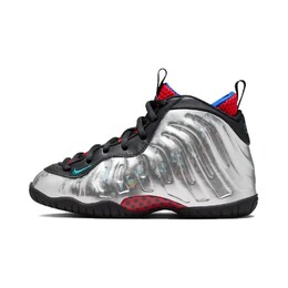 Детские баскетбольные кроссовки Nike Little Posite One PS, Metallic silver/black fj3304-001 | metallic silver/black
