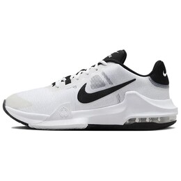 Баскетбольные кроссовки Air Max Impact 4 Basketball Shoes Men Low-Top White/Black Nike dm1124-103 | white/black