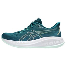 Кроссовки GEL-CUMULUS 26 унисекс с низким верхом бирюзового цвета Asics, синий/зеленый 1012b599-300 | blue/green