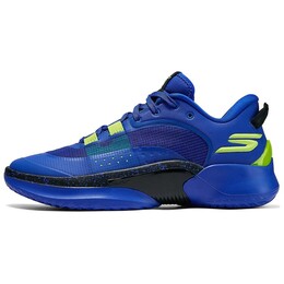 Баскетбольные кроссовки мужские низкие синие/черные Skechers 253007-blbk | blue/black