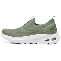 Кроссовки женские Bob's Running Shoes с низким верхом, оливково-зеленые Skechers 117440-olv | olive green