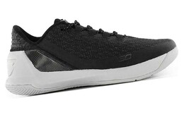 Баскетбольные кроссовки Curry 3 мужские с низким верхом, черные/серые Under Armour 1286376-001