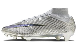 Кроссовки Nike Zoom Mercurial Superfly 9 Elite XXV SE FG серебристый металлик fb8863-060