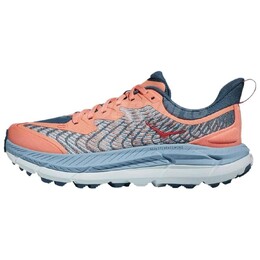 Кроссовки Hoka One One Mafate Speed 4 Papaya Real Teal Women's, розовый 1131056-ppyr | pink and blue