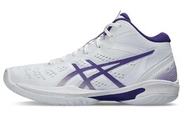 Баскетбольные кроссовки Asics унисекс, White/Purple 1063a078-102 | white/purple