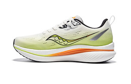 Кроссовки мужские низкие черные/желтые/белые Saucony s28195-11 | cloud white/core black/lucid lemon