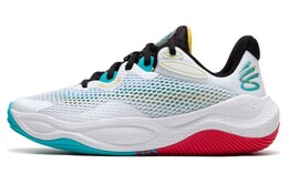 Баскетбольные кроссовки унисекс с низким верхом белого цвета Under Armour 3027262-100 | white