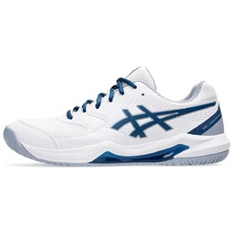 Кроссовки Asics Gel-Dedicate 8 Tennis Shoes Men Low-top White/blue, белый/голубой 1041a408-103 | white/illusion blue