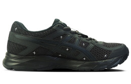 Кроссовки для бега Gel-Contend 4 мужские с низким верхом, черные/серебристые Asics t8d4q-020(team128-黑曜石) | black/silver