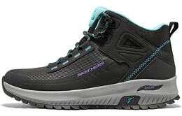 Кроссовки женские среднего размера, цвет черный/синий Skechers 180086-bkbl | black