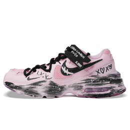 Кроссовки Air Max Fusion женские с низким верхом розовые/черные Nike cj1671-105(team拾柒-女款低帮桃雾漫漫跑步鞋) | black/pink