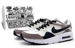 Кроссовки Air Max SC для бега мужские с низким верхом белые/серые/черные Nike cw4555-102(team131-克拉1.0sbox) | white