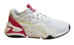 Женские кроссовки для бега Nova белого цвета из текстиля в горошек 371831 01 Puma, белый 3845588 | weiß