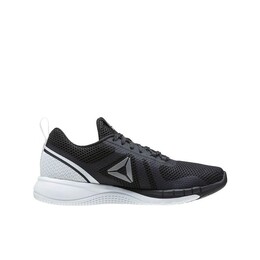 Синтетические женские кроссовки для бега Print Run 2 на шнуровке E BD4549 Reebok, черный 3826946 | schwarz
