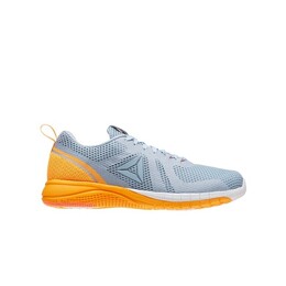 Серые синтетические женские кроссовки для бега Print Run 2 на шнуровке BD4545 Reebok, серый 3826952 | grau