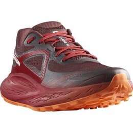 Кроссовки для бега по пересеченной местности Glide Max мужские Salomon, цвет Bitter Chocolate/Red Dahlia/Shocking Orange salza8b-bichredashor-s100 | bitter chocolate/red dahlia/shocking orange