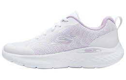 Кроссовки для бега Go Run Lite женские с низким верхом Skechers, белый/фиолетовый 129441-wlv | white/purple
