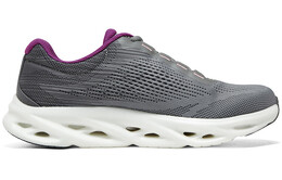 Кроссовки для бега Go Run Speed женские с низким верхом серо-фиолетового цвета Skechers 129501-gypr | gray purple
