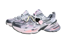 Кроссовки Nike V2K Run для женщин, 	 Pink fd0736-003(teamx-少女心事粉银) | 	 pink