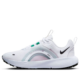 Кроссовки реагировать побег бег 2 Nike, белый dj9976-103 | white/green/pinkpurple/black