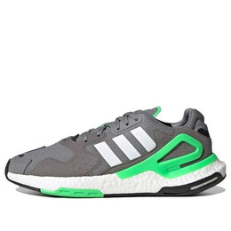 Кроссовки дневные беговые Adidas, серый fw4868 | gray/green/white