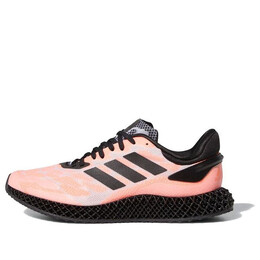 Кроссовки 4d беговые Adidas, черный fw6839 | black/signal coral