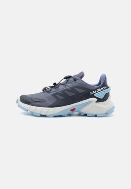 Кроссовки для бега по пересеченной местности SUPERCROSS 4 Salomon, цвет grisaille/white/blue sa541a0f4-k12 | grisaille/white/blue