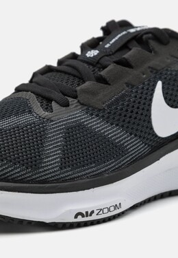 Кроссовки на гусиной подошве Air Zoom Structure 25 Nike, черный/белый/темно-дымчато-серый n1241a18e-q11 | black/white/dark smoke grey