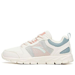 Кроссовки беговые серии кроссовки кожаные Anta, белый 92625512-41 | white/pink/blue
