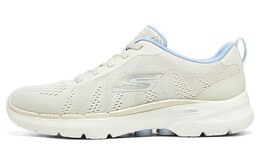 Кроссовки женские Go Walk 6 с низким верхом, цвет белый Skechers 124623-ntlb | off white