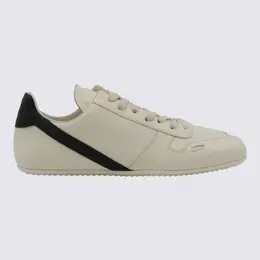 Rick Owens-Sneakers Milk-Black-Uomo 52613002428756