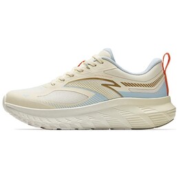 Кроссовки женские Light Cloud Running Shoes с низким верхом цвета слоновой кости/светло-бежевого/небесно-голубого цвета Anta 922435511-5 | ivory white/light beige/sky blue