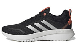 Кроссовки для бега Lite Racer Series унисекс с низким верхом черного цвета Adidas Neo gz0353