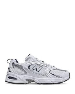 Мужские кроссовки для бега 530 на шнуровке New Balance, цвет White 4814504 | white/blue