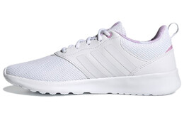 Кроссовки для бега Qt Racer 2.0 женские с низким верхом, белые/фиолетовые Adidas Neo fy8316