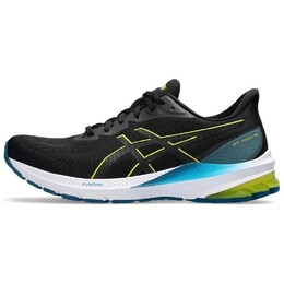Кроссовки мужские GT-1000 12 с низким верхом, черные/синие Asics 1011b631-005 | black/blue